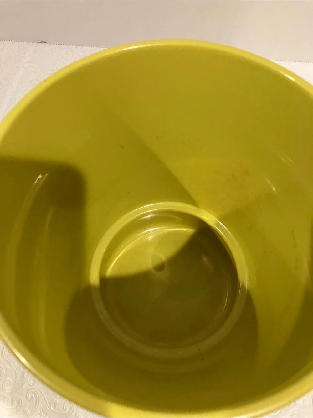 Contemporary Lime Green Decorative Plant Pot